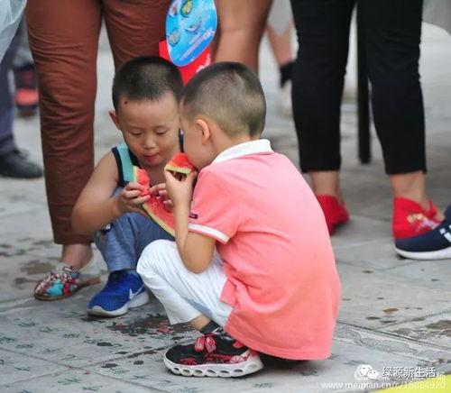 现场真实吃瓜照片图片,瓜果飘香，共享夏日美味时光